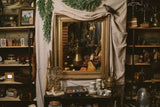 Mobile version of the 2024 PA Renaissance Faire experience, featuring close-up product styling and atmospheric booth details.
