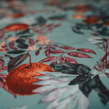 It Might As Well Be Spring Fabric | Teal