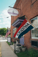 An Exterior view of Zelma’s Emporium an antique store in New Oxford PA where Hallowed House has officially found a home.