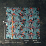 It Might As Well Be Spring Fabric | Teal
