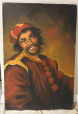Peeckelhaering (The Merry Drinker), a Frans Hals Original Replica Oil Portrait, signed