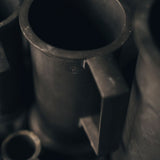 Top view of one Antique Pewter Measuring Cup